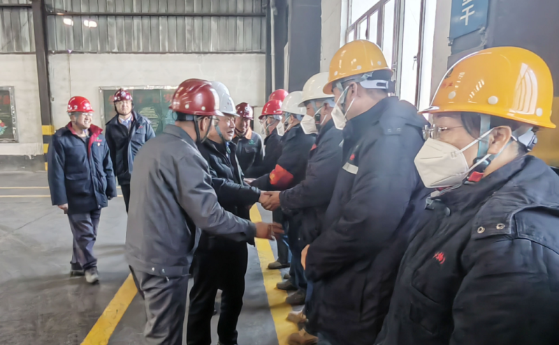 過年好！省國資委領(lǐng)導把新春祝福送到一線崗位