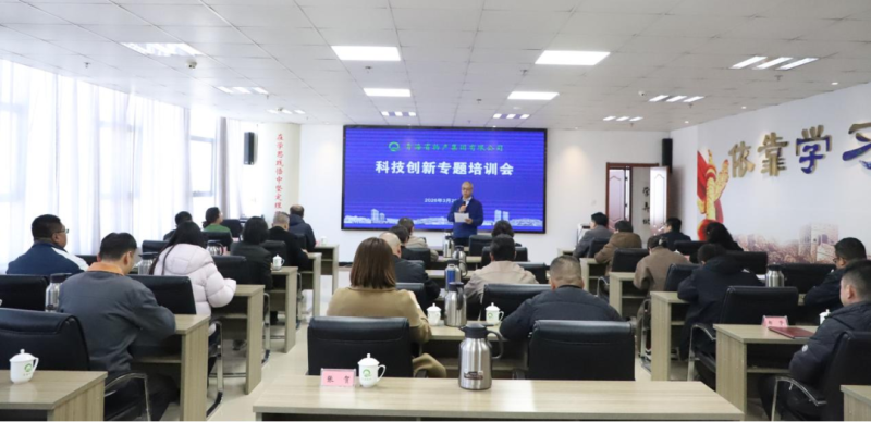 創新賦能 聚力發展&mdash;&mdash;集團舉辦科技創新專題培訓會